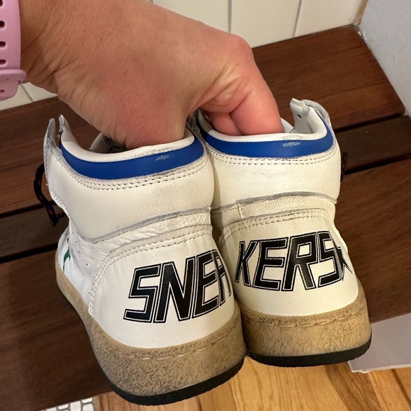 NIB Golden Goose x Bonpoint kids high tops, size EU 34 - Picture 3 of 9